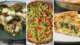 5 Delicious Quiches for brunch!