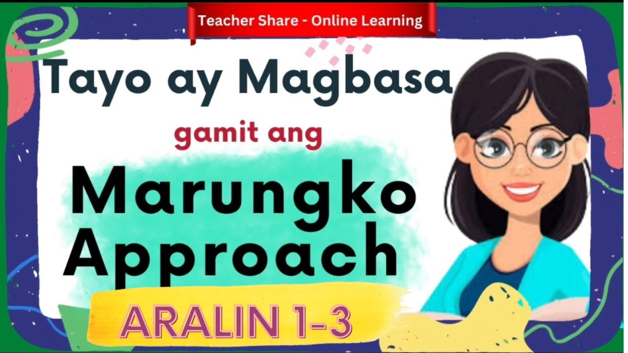 Tayo Ay Magbasa | Marungko Approach | Aralin 1-3 | Unang Hakbang Sa ...