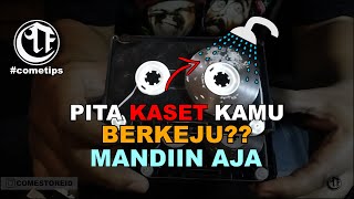 #cometips Membersihkan Kaset Berkeju/Berjamur