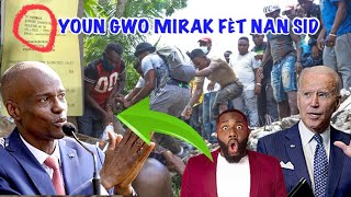 Jovenel Frape Ankò…Yo kenbe yon gwo Magazen nan volè…Biden pran kou Trump te pale’l / Fouco