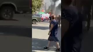 #Костянтинівка — перші кадри обстрілу 😳