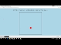 HTML5 CANVAS - PART 22 - BOUNCING BALL