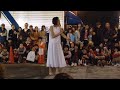 加納真実さん　in 静岡大道芸　「砂」　2013.11.3