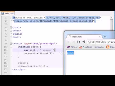 Beginner JavaScript Tutorial - 11 - Global & Local Variables Beginner JavaScript Tutorial - 11 - Global & Local Variables