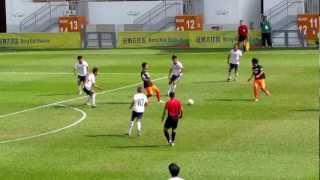 公民vs橫濱FC(2012.10.23.甲組聯賽)片段1