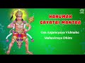 ganesha u0026 anjaneya gayatri mantra – sacred chants for peace and protection – dr.r.thiagarajan