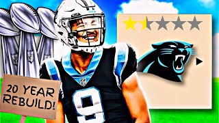 I Rebuild the Carolina Panthers for 20 Years