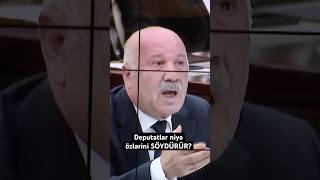 Deputat  quşladı! Belə deputata nə ad qoyaq? Milli Məclisdə niyə normal bir deputat yoxdur?