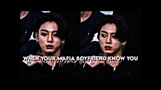Jungkook Oneshot | When your mafia boyfriend know you were followed by some boys