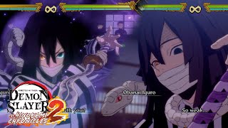 Obanai Iguro Complete Moveset-Demon Slayer Hinokami Chronicles 2 (Serpent Hashira)