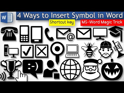 4 разных способа вставить символ в Word с помощью сочетания клавиш