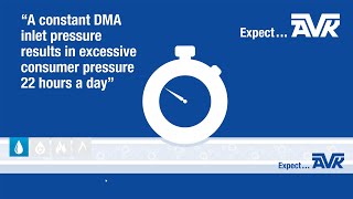 DMA management allows for maintaining a low network pressure | AVK