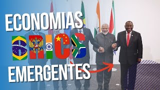 Brics – Brasil, Rússia, Índia, China, África do Sul - Economias Emergentes