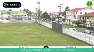 GCB Under-15 Inter-County 2024 Round 2: Demerara vs Essequibo