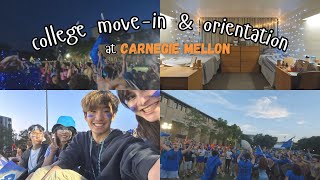 COLLEGE VLOG | Moving in \u0026 Orientation @ CMU