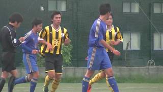 高円宮杯 ＪＦＡ　U-18サッカーリーグ　高崎高校vs前橋育英高校　前育⑦小栗選手　㉗石井選手ゴール