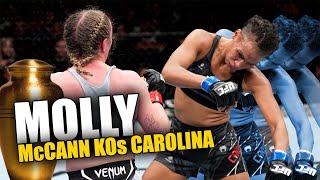 McCann vs Carolina: Molly McCann Spinning Elbow