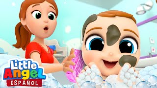 ¡Bebé Juan, Bañarse es muy divertido! 🚿 | Canciones Infantiles | Little Angel Español