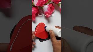 DIY Valentine's day greeting card making | Handmade Valentines day card easy | #shorts