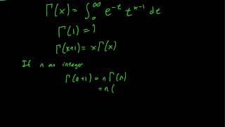 7.1 The Gamma function