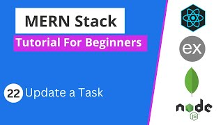 MERN Stack Tutorial | #22 - Update a Task