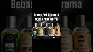 Cek promo bundling BELI 1 DAPAT 4 parfum pemikat wanita aroma wody dengan harga Rp30.000.di Shopee