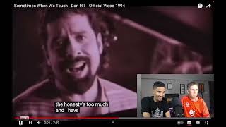DeeJay STeeVee reacts to DAN HILL'S song "SOMETIMES WHEN WE TOUCH'!!!