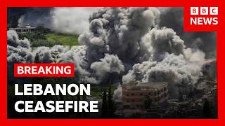 Trump says Israeli and Lebanese leaders have agreed a 10-day ceasefire | BBC News
