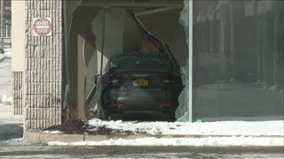 Police Blame Sneeze For Car Hitting Building