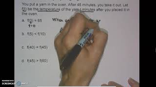 Interpreting Graphs and Function Notation Word Problems notes