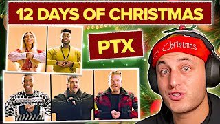 PENTATONIX - 12 DAYS OF CHRISTMAS. Crazy stuff! (classical musician reacts and analyses)