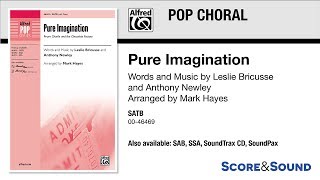 Pure Imagination, arr. Mark Hayes – Score & Sound