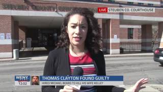 Thomas Clayton Verdict - Live Shot NOON