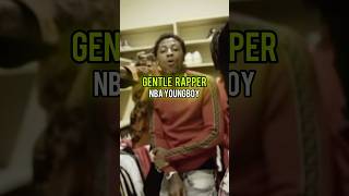 Gentle rappers vs aggressive rappers pt.1 🎤🎵 #rap #nbayoungboy #shorts