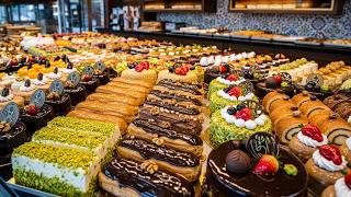 Awesome! Turkish Pastry & Cake Making! Decoration, Process and Secrets
