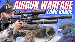 AIRGUN WARFARE FX PANTHERA VS FX LEOPARD Extreme Long Range Battle