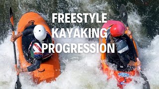 Freestyle Kayaking Progression in Nottingham