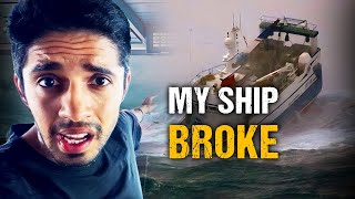 I Fought the DEADLIEST Sea Storm! | Life in Merchant Navy ft @KaranvirSinghNayyar