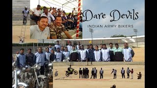 Dare Devils Indian Army Bikers Practice in Bannimantap Mysore | Mysuru Dasara