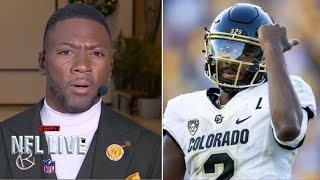 NFL LIVE | Common move by top prospects! - Ryan Clark on Shedeur won't work out for teams at Combine