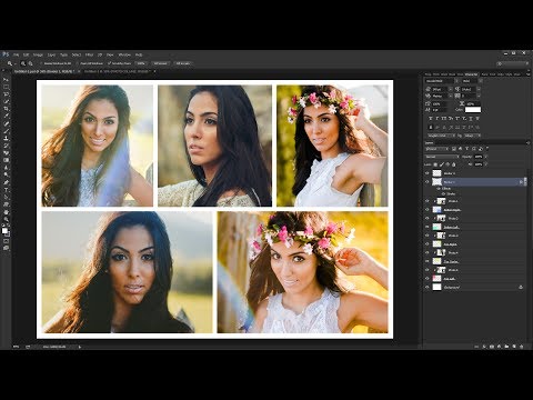 How to Create a Photo Collage Template in Photoshop How to Create a Photo Collage Template in Photoshop