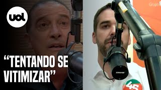 Eduardo Leite questiona sobre fala homofóbica, e Onyx diz: 'Tentando se vitimizar'