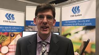 Industry 4.0 TV Talks to CSB-System At The Food \u0026 Drink Conference \u0026 Exhibition, Coventry 2018.