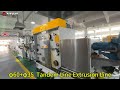 Network cable production equipment / φ60+φ35  Tandem Line Extrusion Line