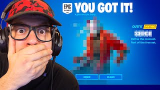 I Got The *RAREST* Skin in Fortnite For FREE!