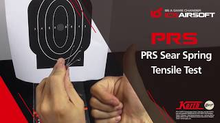 ▌KORTH PRS ▌Sear Spring│Tensile Test│ICS Airsoft