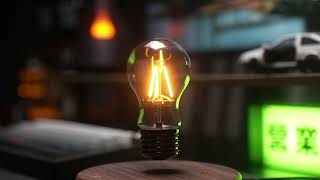 Magnetic Levitation Light Bulb – A Touch of Magic for Your Desk!