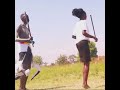 Maasai moran dancing