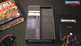 Drakkenstrike's Nightfall: Martial Law Components Breakdown Video Review in HD