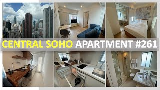 Central Soho 1-Bedroom Apartment near Escalator | 中環半山服務式住宅/公寓 # 261